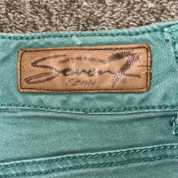 Seven7 distressed jean shorts - Picture 8 of 8